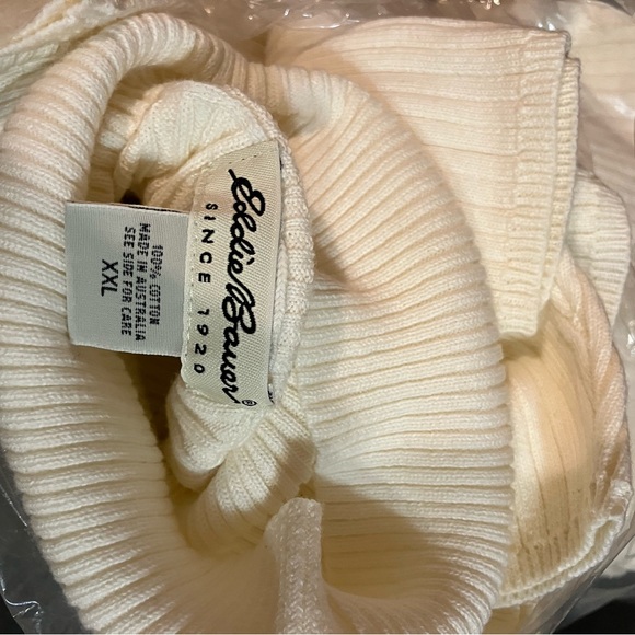 Eddie Bauer Ivory Turtleneck - Picture 2 of 2